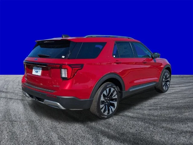 New 2026 Rapid Red Metallic Tinted Clearcoat Ford Platinum™ image 4