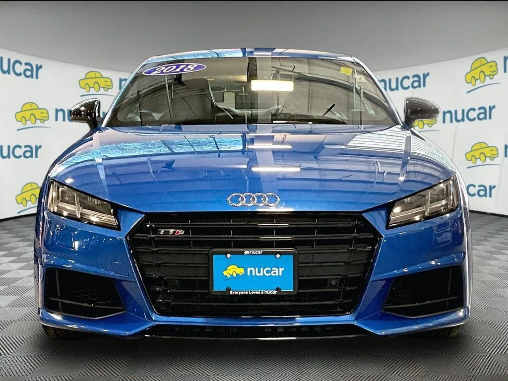 Used 2018 Blue Audi 2.0T image 2