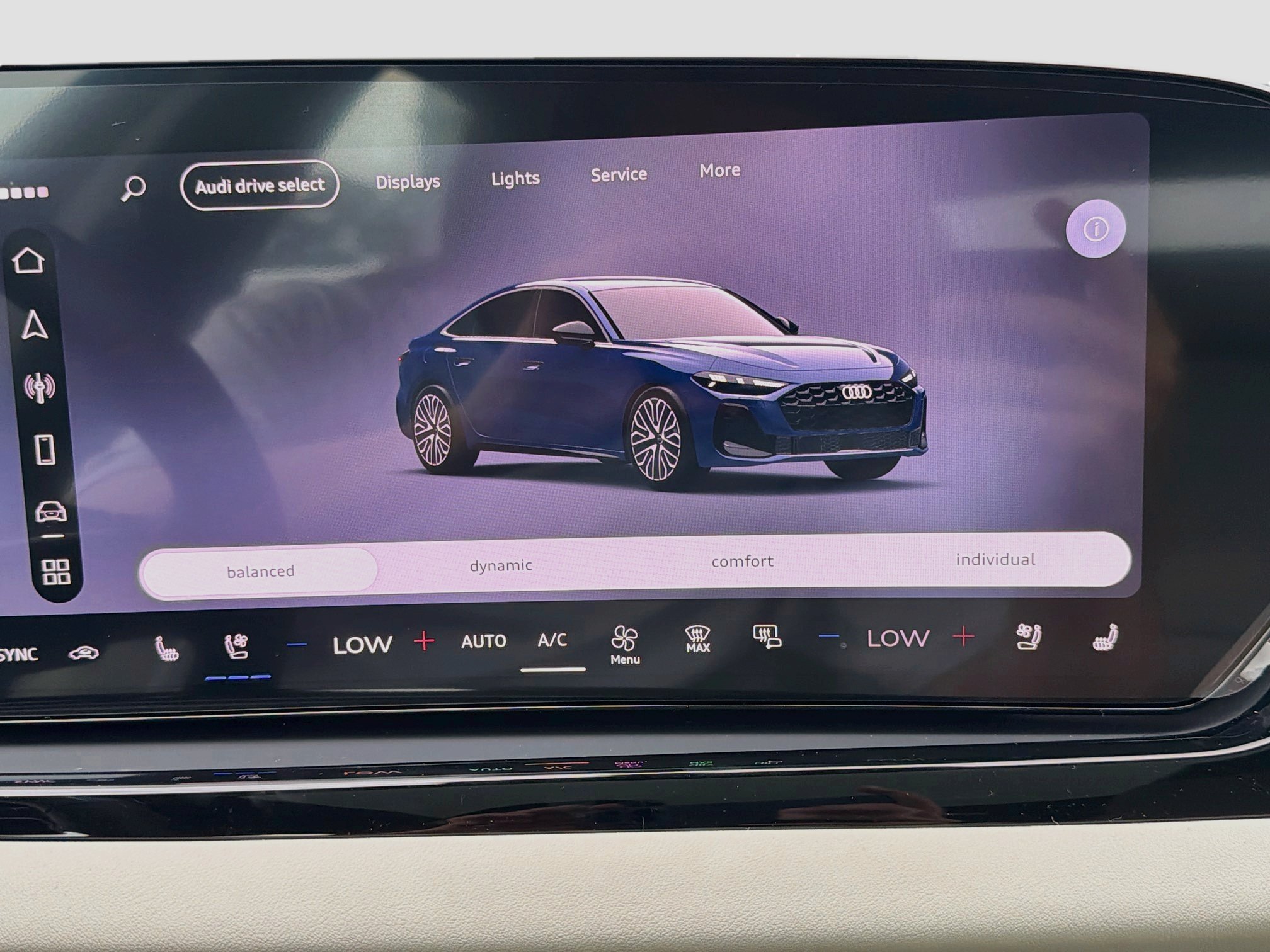 New 2026 Firmament Blue Metallic Audi Premium Plus image 30