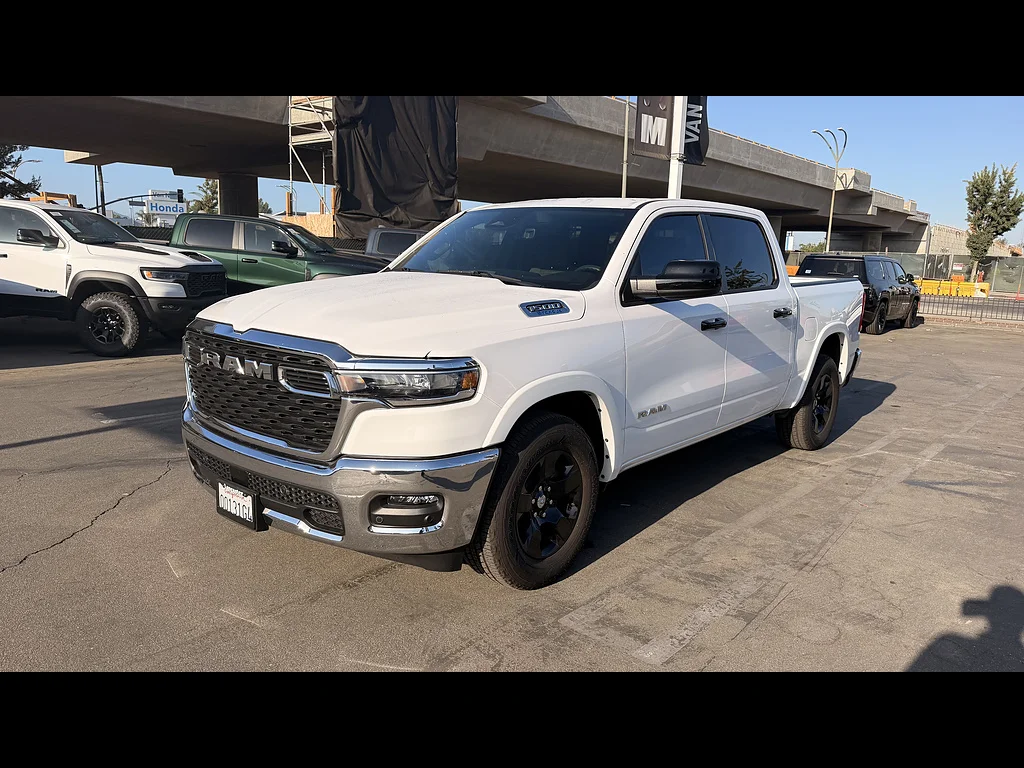 Used 2025 Bright White Clear Coat Ram Big Horn image 2