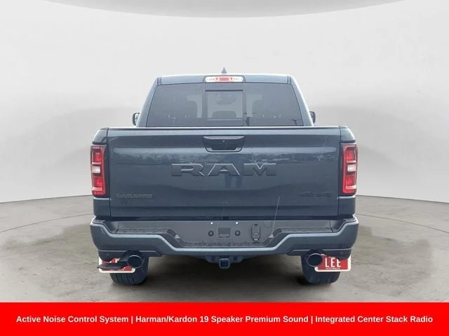 New 2026 Blue Metallic Ram LARAMIE CREW CAB 4X4 5