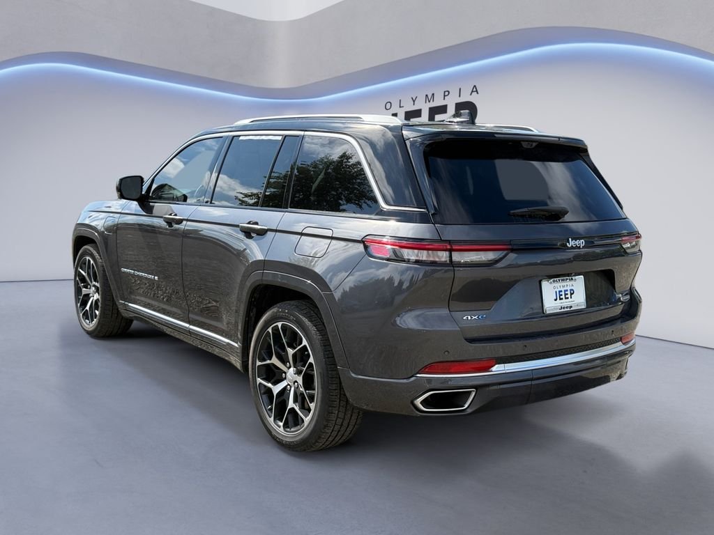 Used 2023 Gray Jeep Summit Reserve 4xe image 3