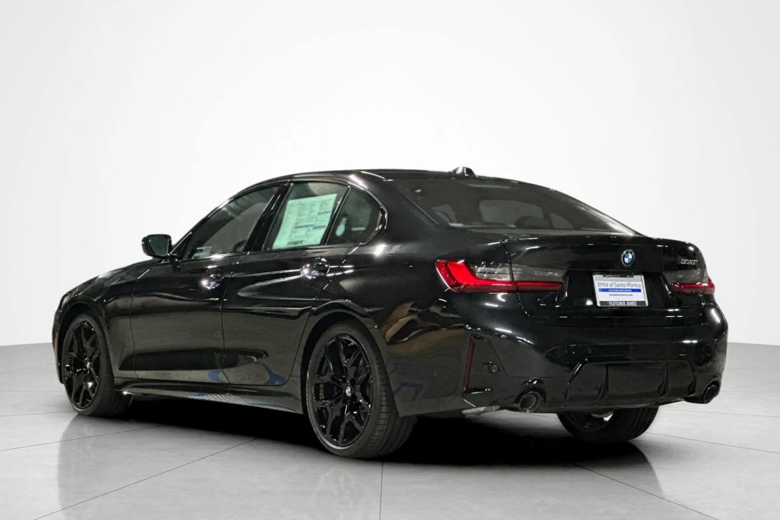 New 2026 Black Sapphire Metallic BMW 330i NA image 3