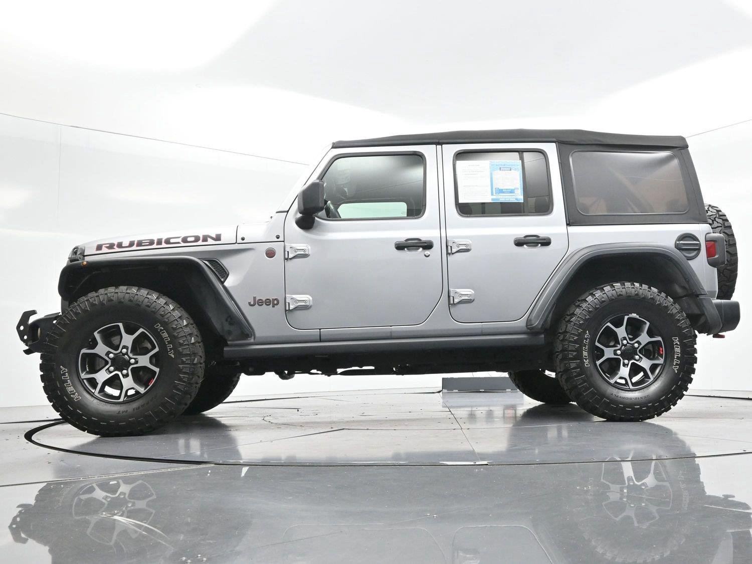 Used 2021 Billet Silver Metallic Clearcoat Jeep Unlimited Rubicon image 41