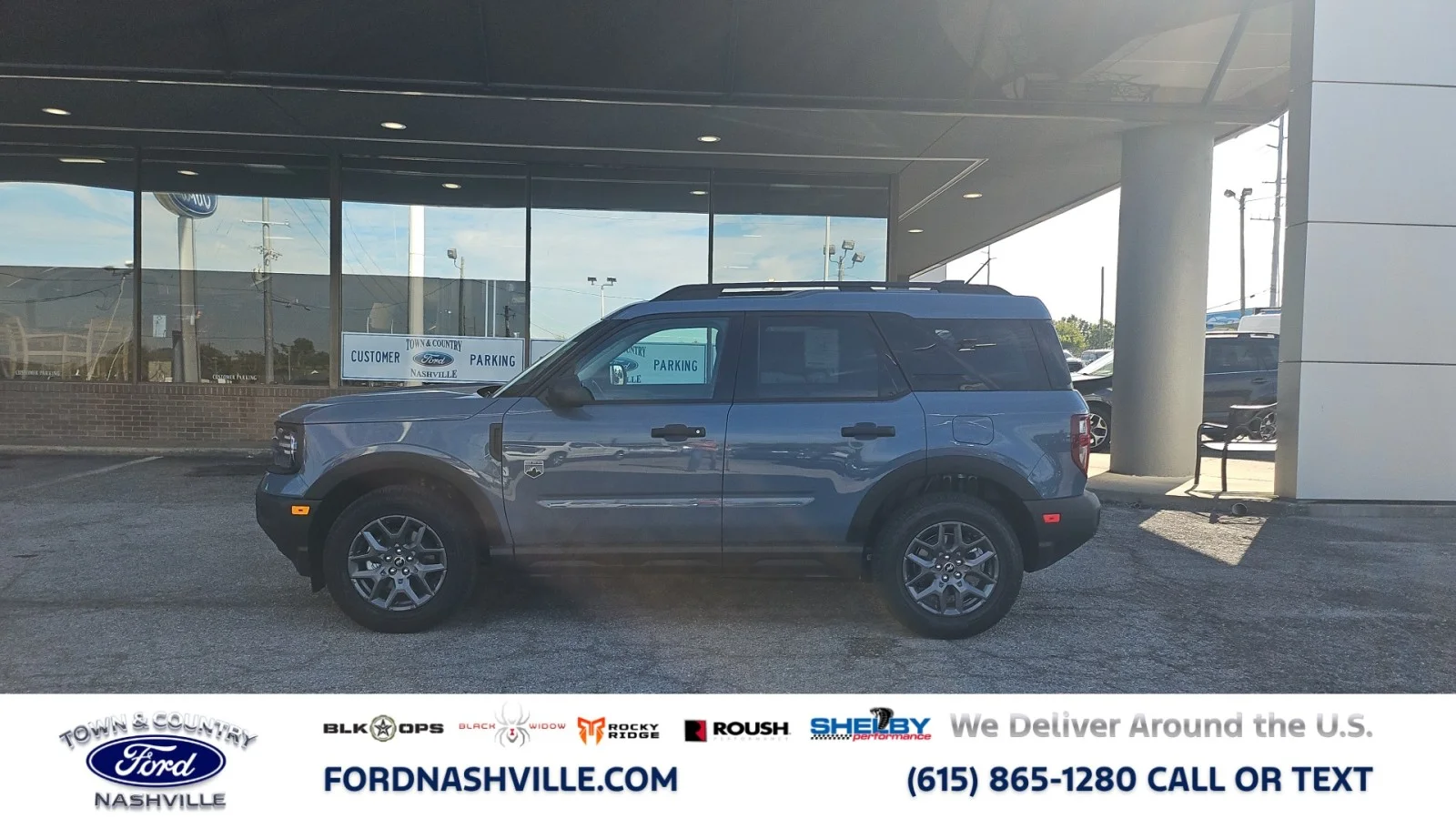 New 2026 Azure Gray Metallic Tri-Coat Ford Big Bend 4WD image 2