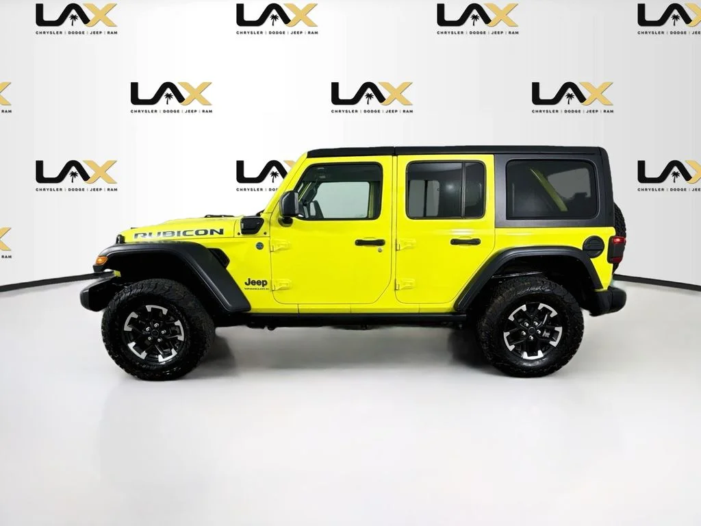 Used 2024 Yellow Jeep Rubicon 4xe image 4
