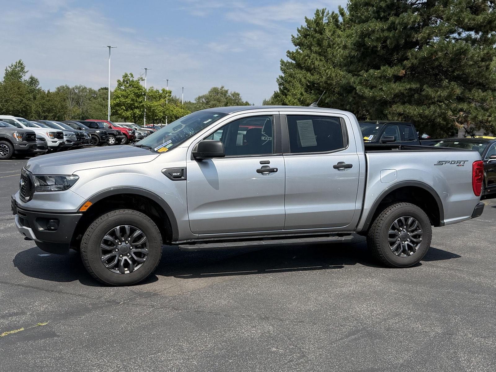 Used 2020 Iconic Silver Ford XLT image 4