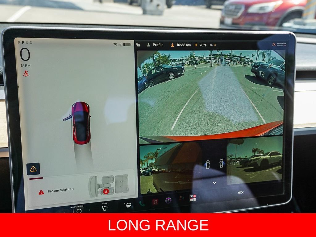 Used 2018 Red Multi-Coat Tesla Long Range image 22