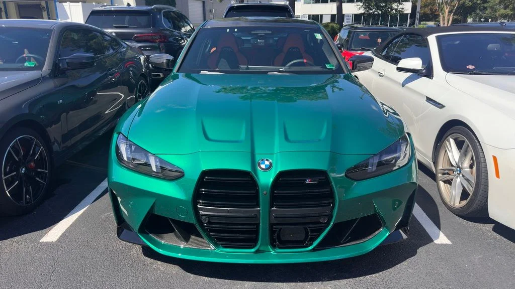 Certified Used 2025 Isle of Man Green Metallic BMW Competition image 12