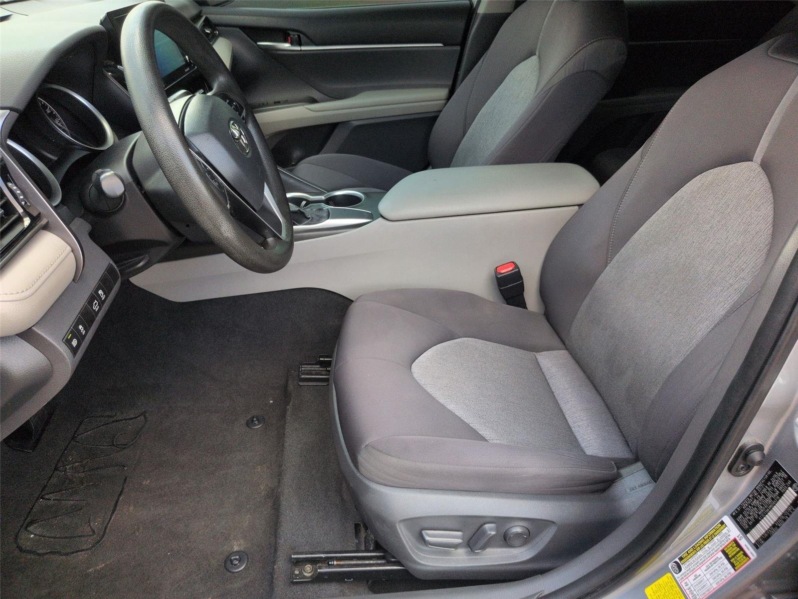 Used 2021 Celestial Silver Metallic Toyota LE image 17