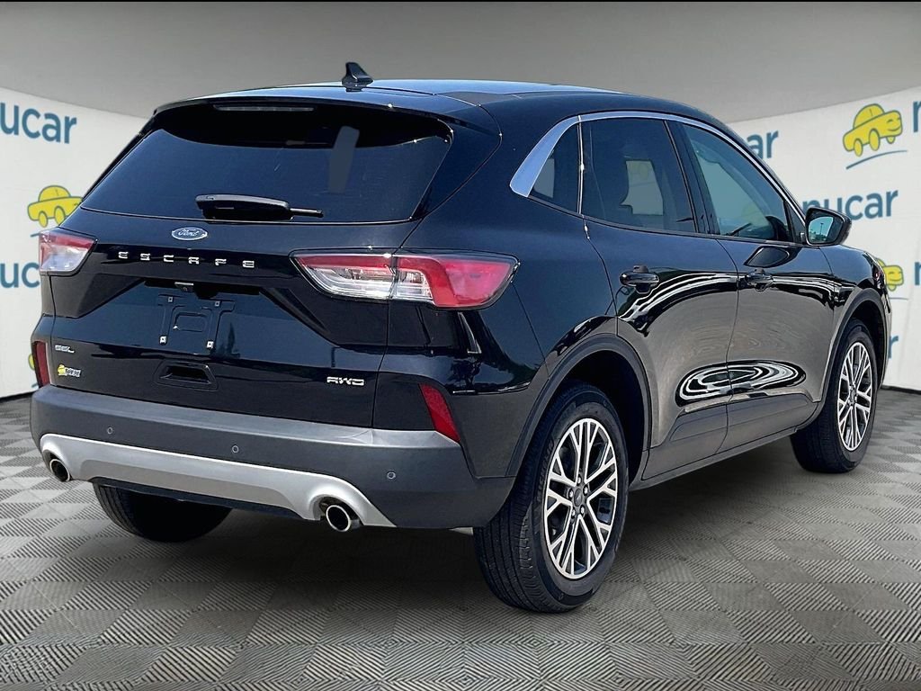 Used 2022 Agate Black Metallic Ford SEL image 6
