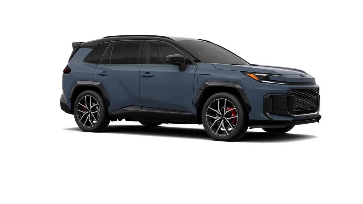 New 2026 Storm Cloud with Midnight Black Metallic roof Toyota GR SPORT image 14