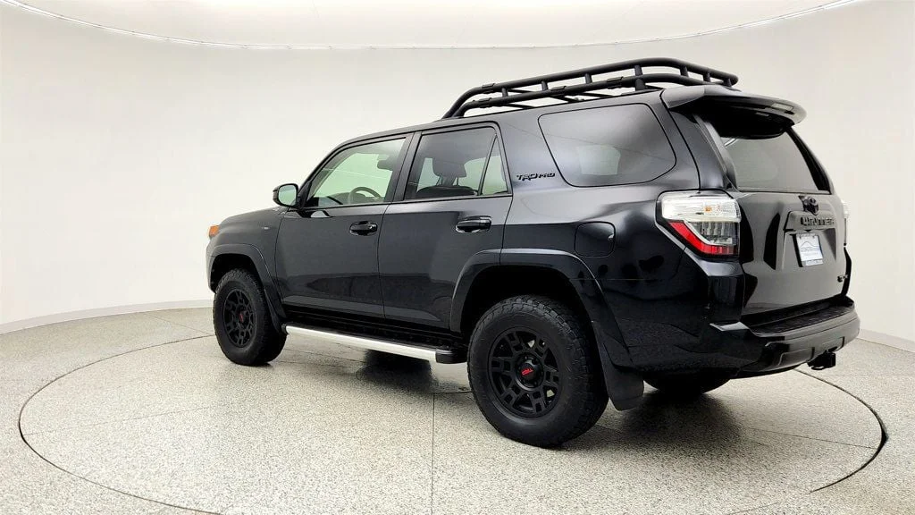 Used 2020 Midnight Black Metallic Toyota TRD Pro 4WD w/ Running Boards image 7