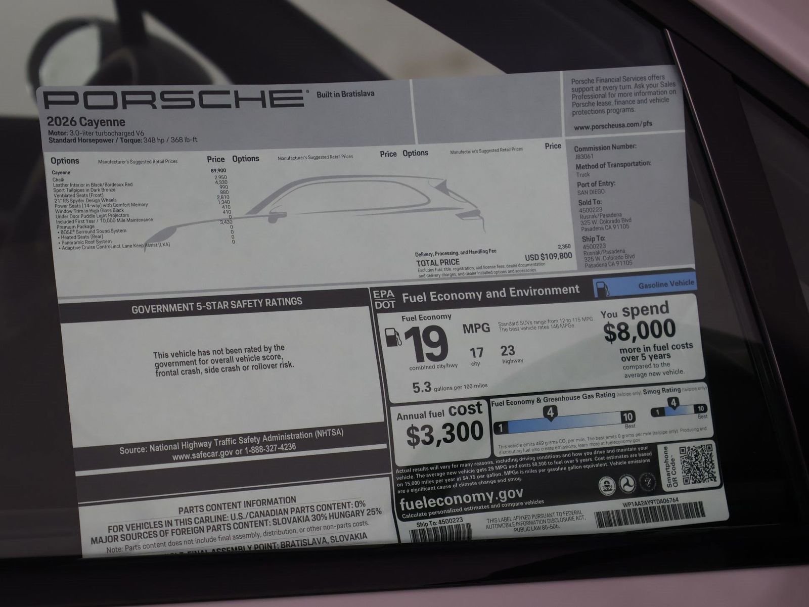 New 2026 Chalk Porsche  image 25