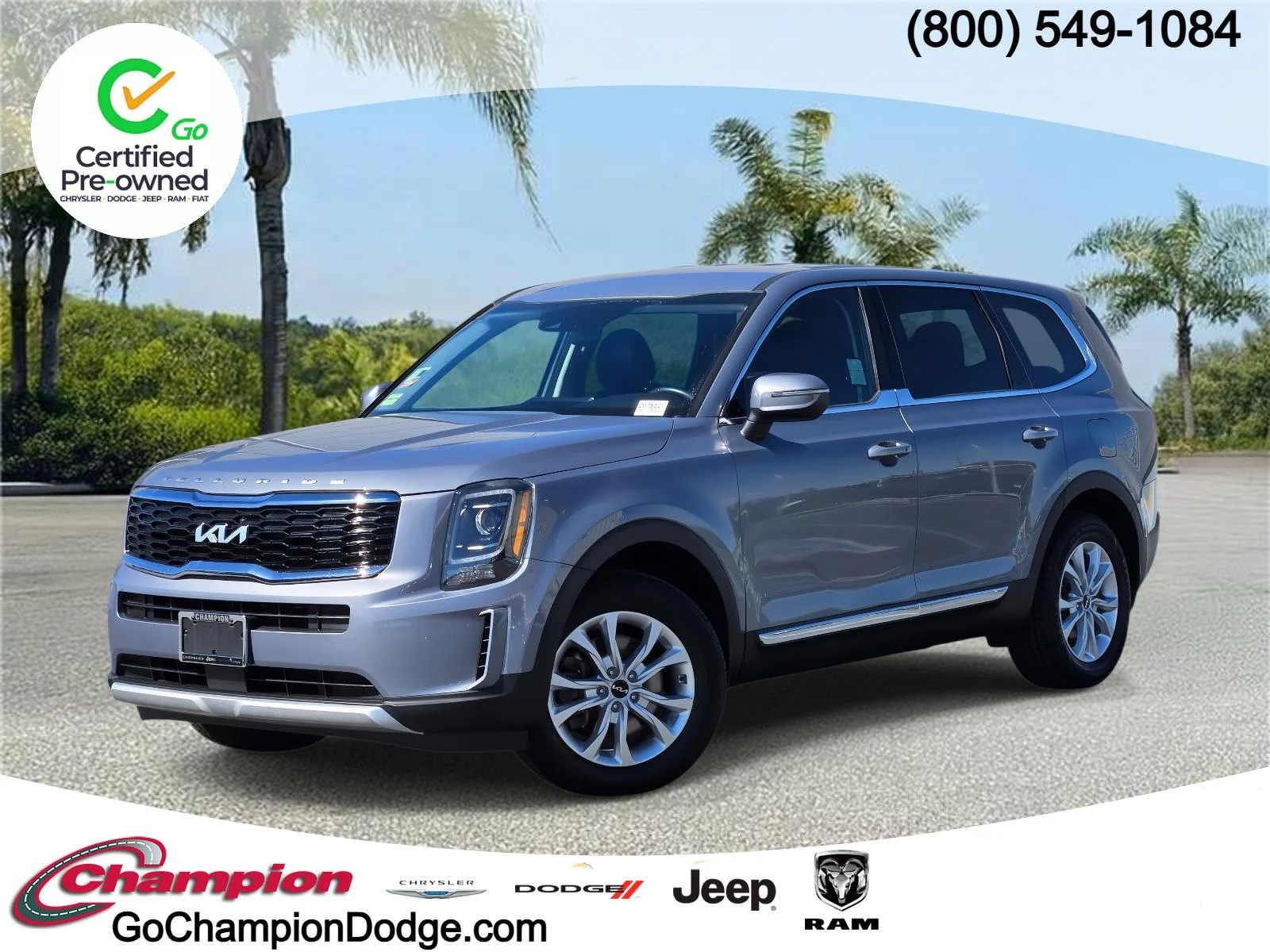 Used 2022 Everlasting Silver Kia LX AWD image 1