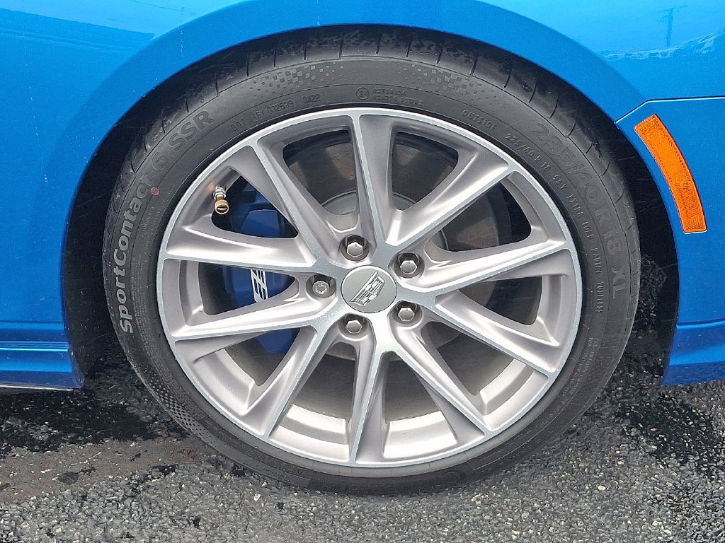 Certified Used 2024 Coastal Blue Metallic Cadillac V-Series image 8
