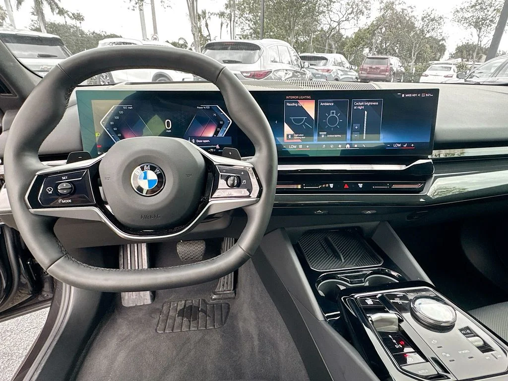 Used 2025 Gray BMW 530i xDrive image 12