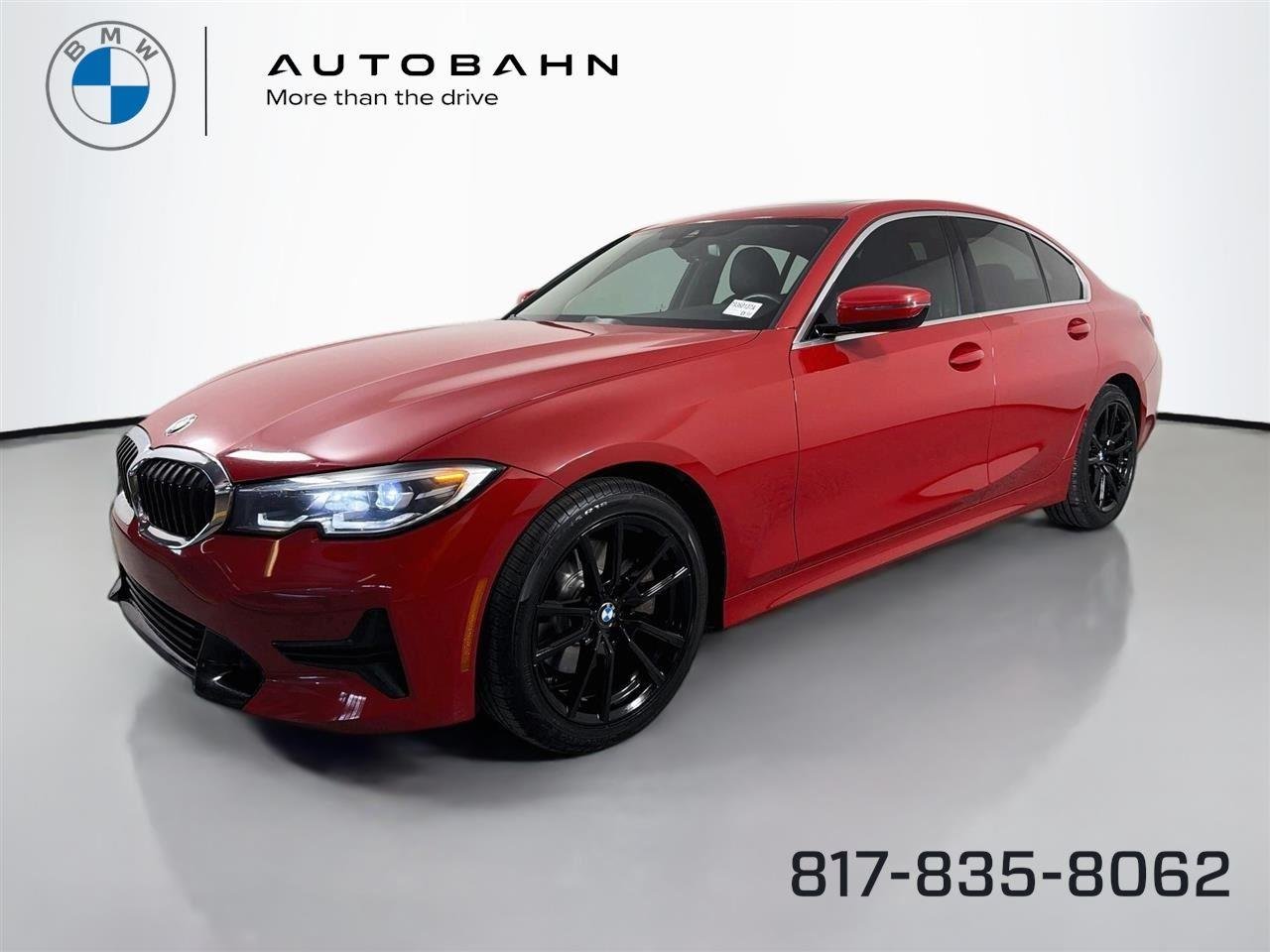 Used 2022 Melbourne Red Metallic BMW 330i image 1
