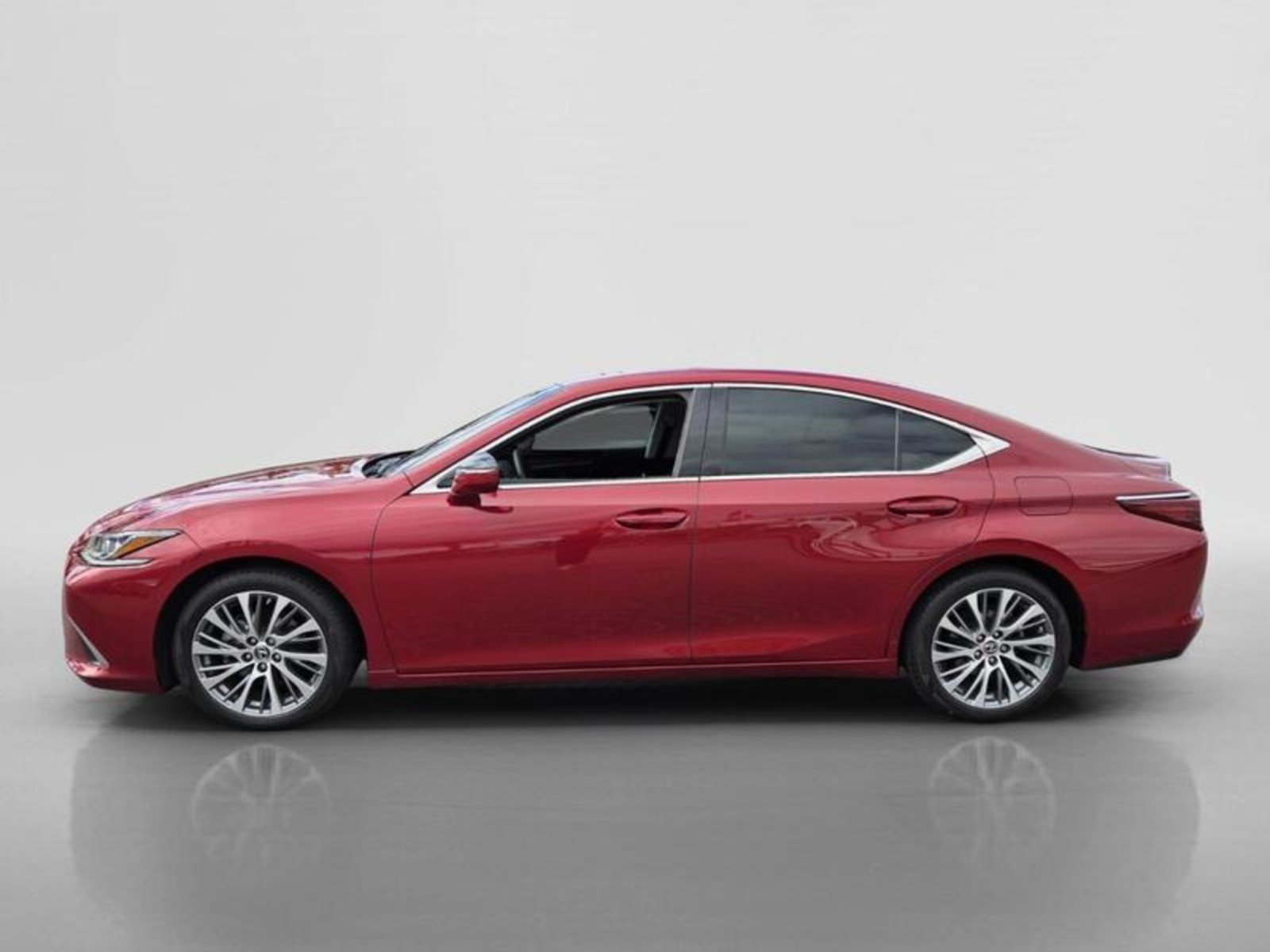 Used 2021 Matador Red Mica Lexus ES 350 image 2