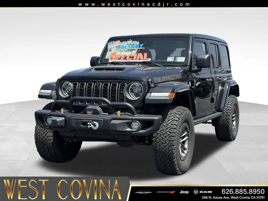 New 2024 Black Clear-Coat Exterior Paint Jeep Rubicon 392 image 2