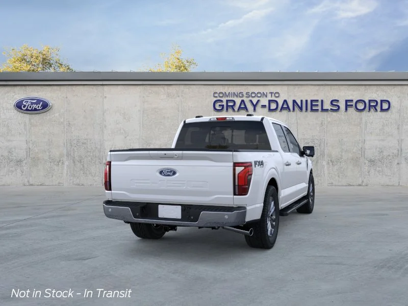 New 2026 Star White Metallic Tri-Coat Ford Lariat® image 8