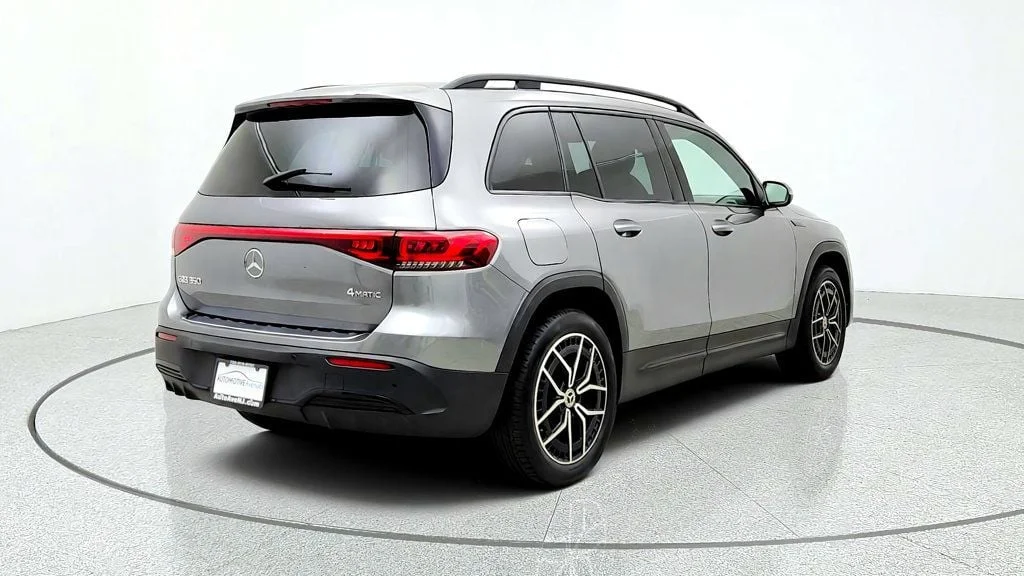 Used 2022 Mountain Grey Metallic Mercedes-Benz EQB 350 4MATIC SUV w/ AMG® Night Pkg & Driver Assist Pkg image 5