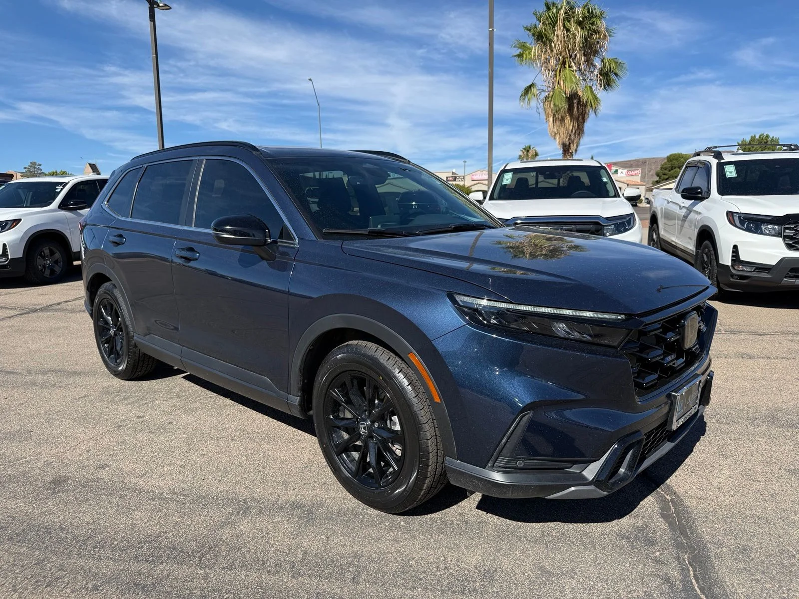 Certified Used 2025 Blue Honda Sport-L image 3