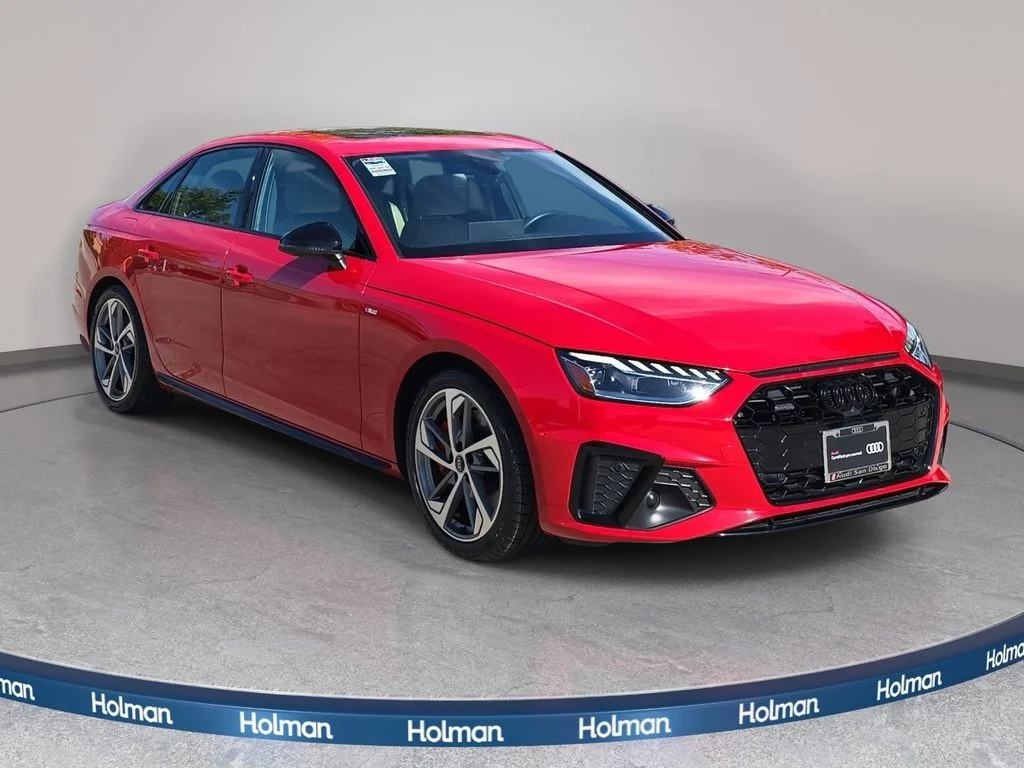 Used 2024 Red Audi 45 S line Premium Plus image 4