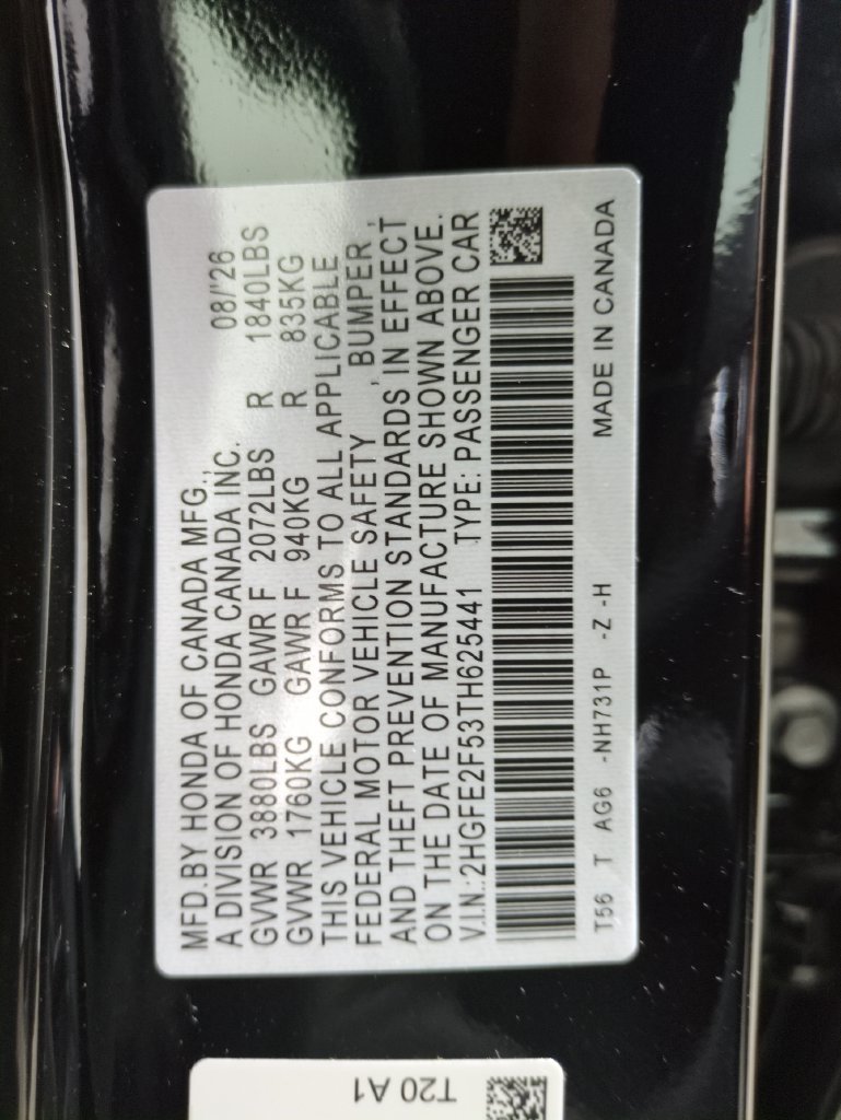 New 2026 Crystal Black Pearl Honda Sport image 28