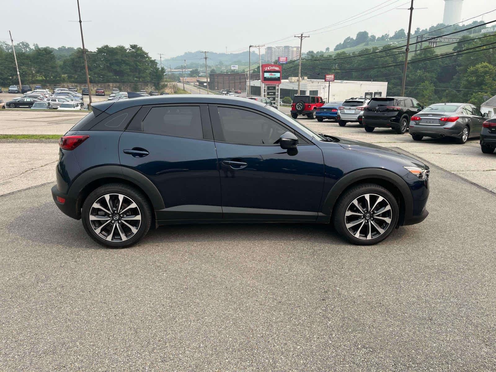 Used 2019 Deep Crystal Blue Mica Mazda Touring image 6