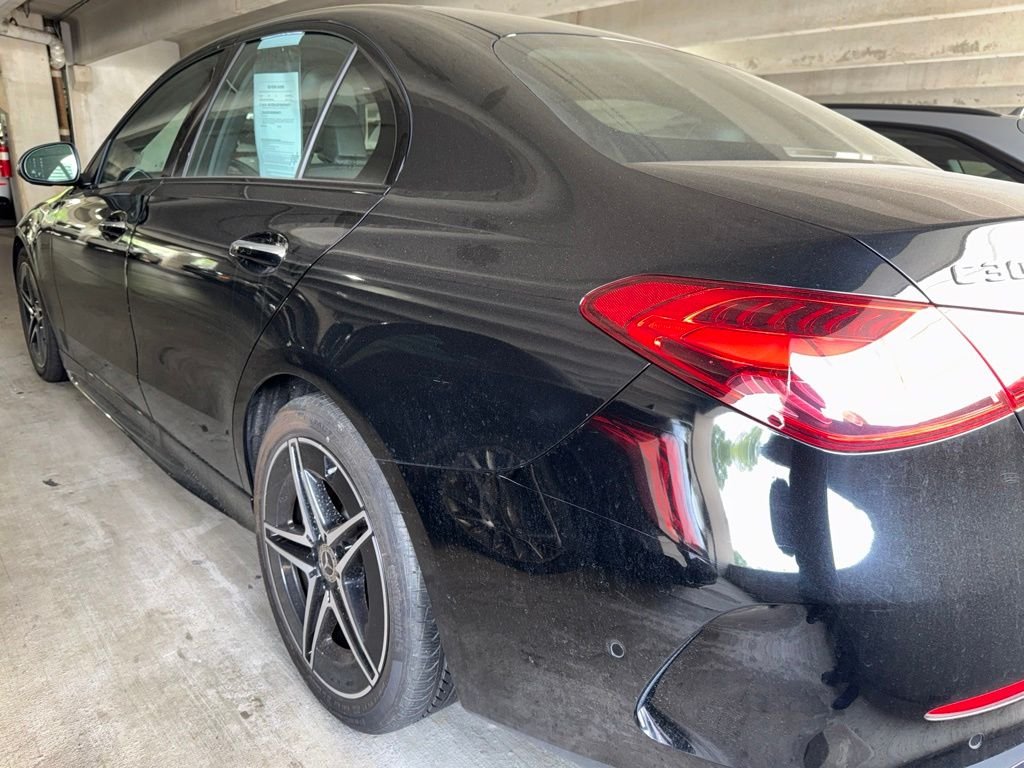 Certified Used 2023 Black Mercedes-Benz C 300 image 4