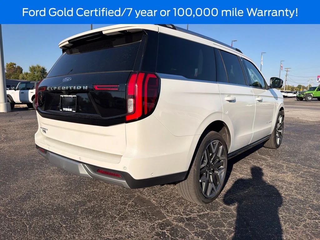 Certified Used 2025 White Ford Platinum image 10