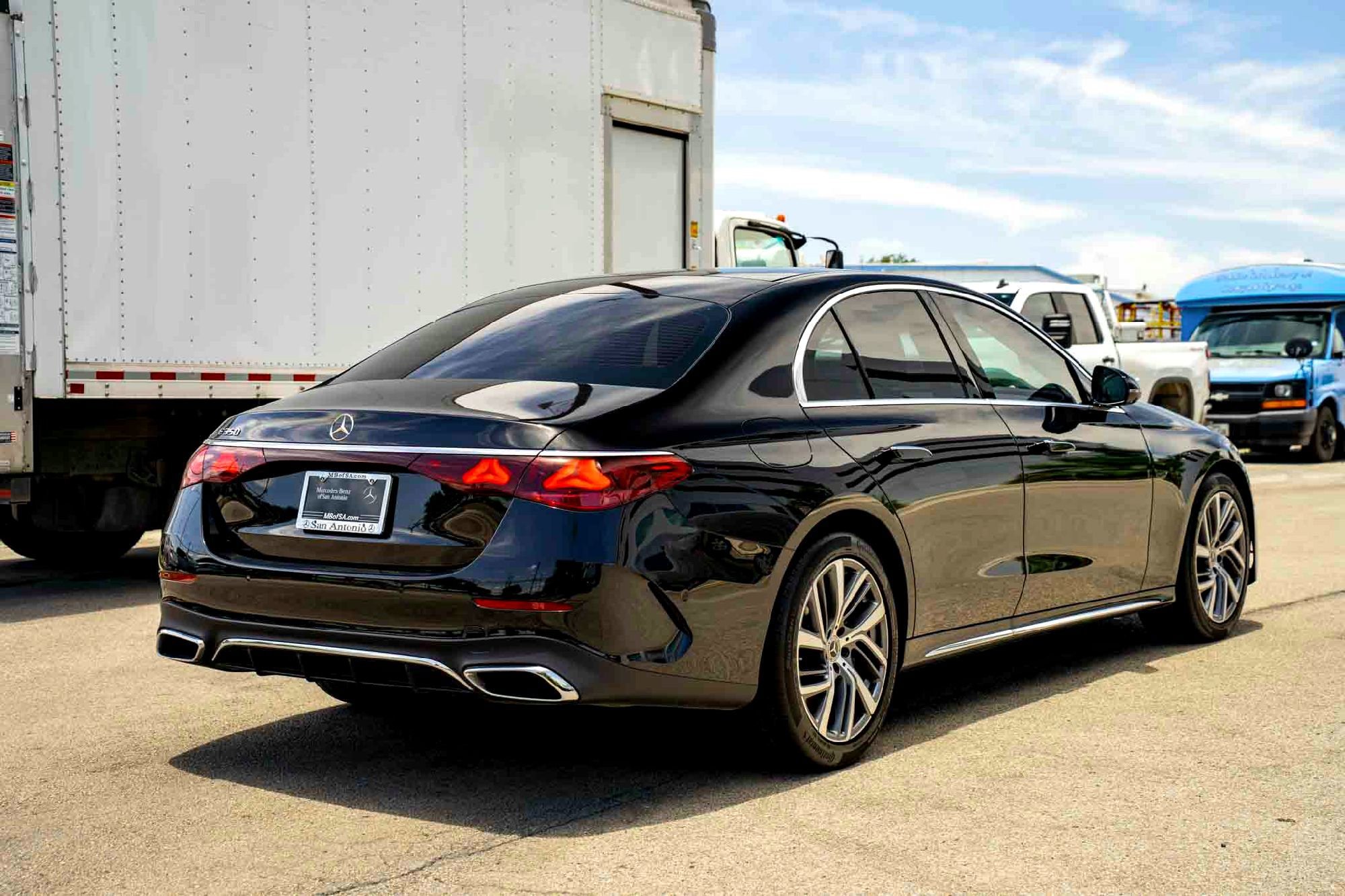 Used 2025 Black Mercedes-Benz E 350 image 4
