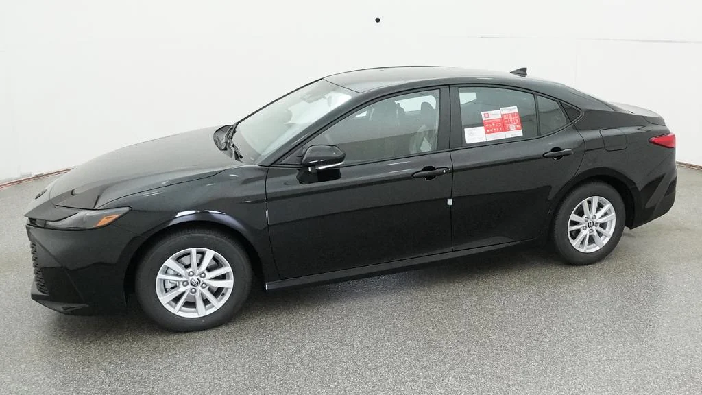 New 2026 Midnight Black Metallic Toyota LE image 5