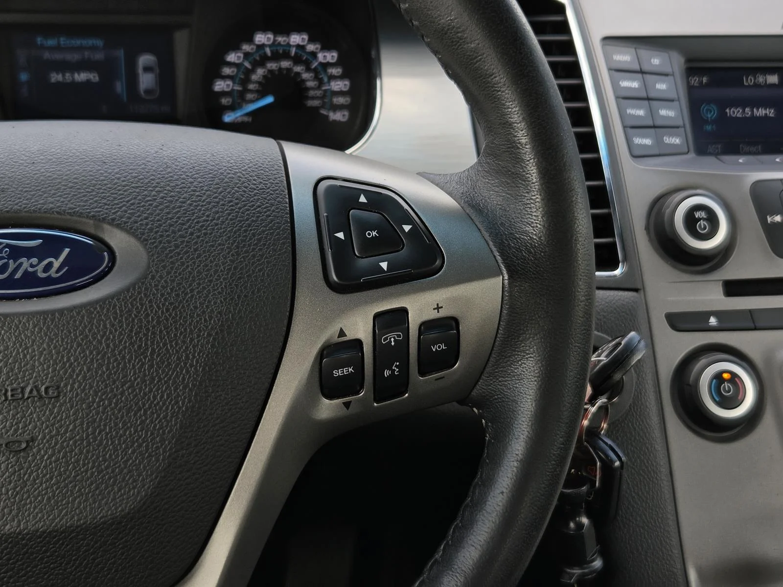 Used 2016 Blue Ford 4dr Sdn SEL FWD image 16