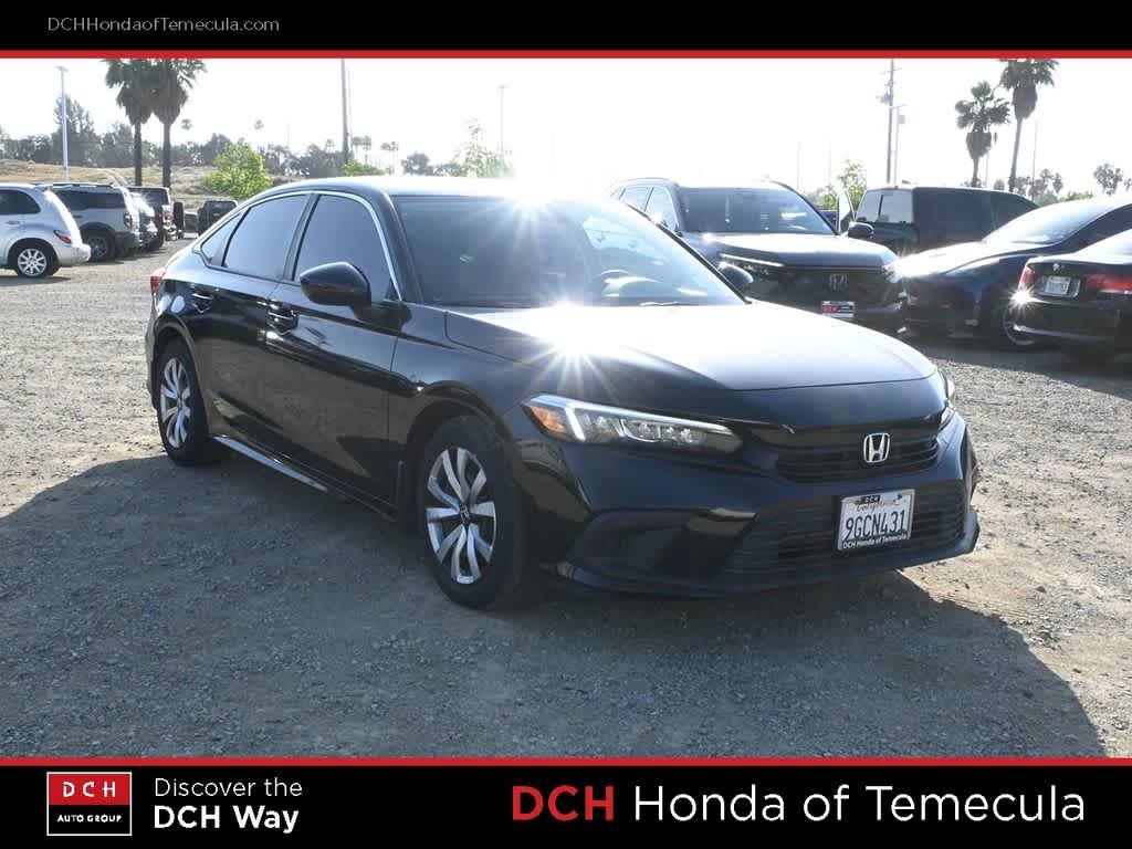 Used 2023 Crystal Black Pearl Honda LX image 3