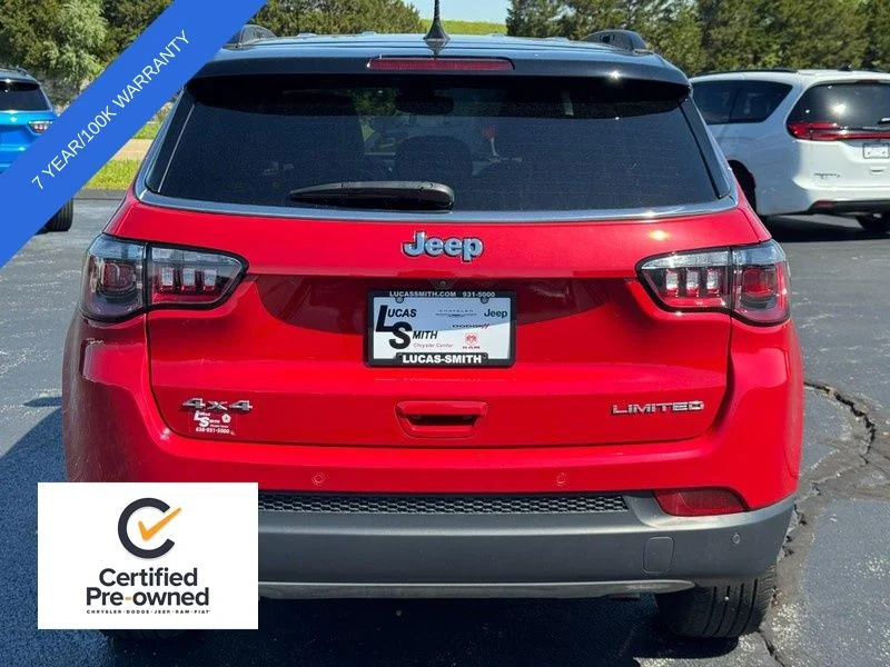 Certified Used 2024 Red Jeep Limited image 5