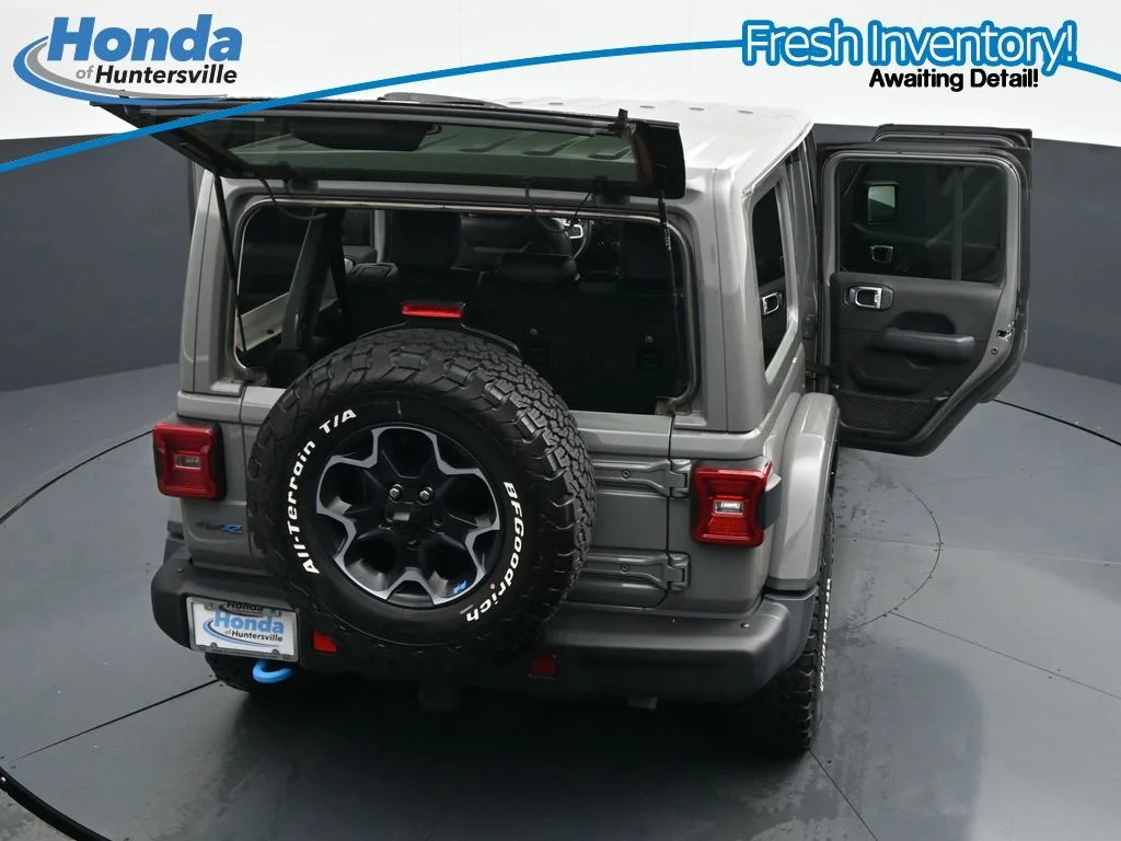 Used 2022 Gray Clearcoat Jeep Unlimited Rubicon 4xe image 42