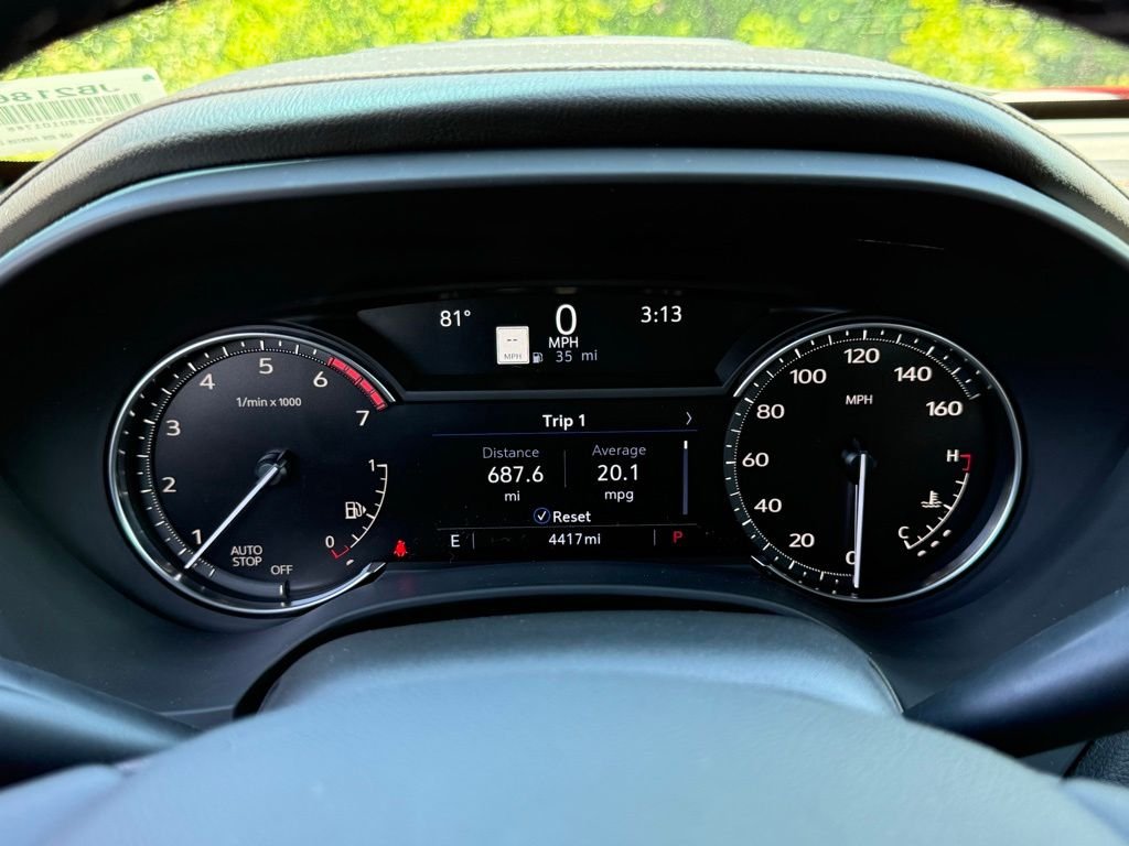 Used 2025 Red Cadillac Premium Luxury image 25
