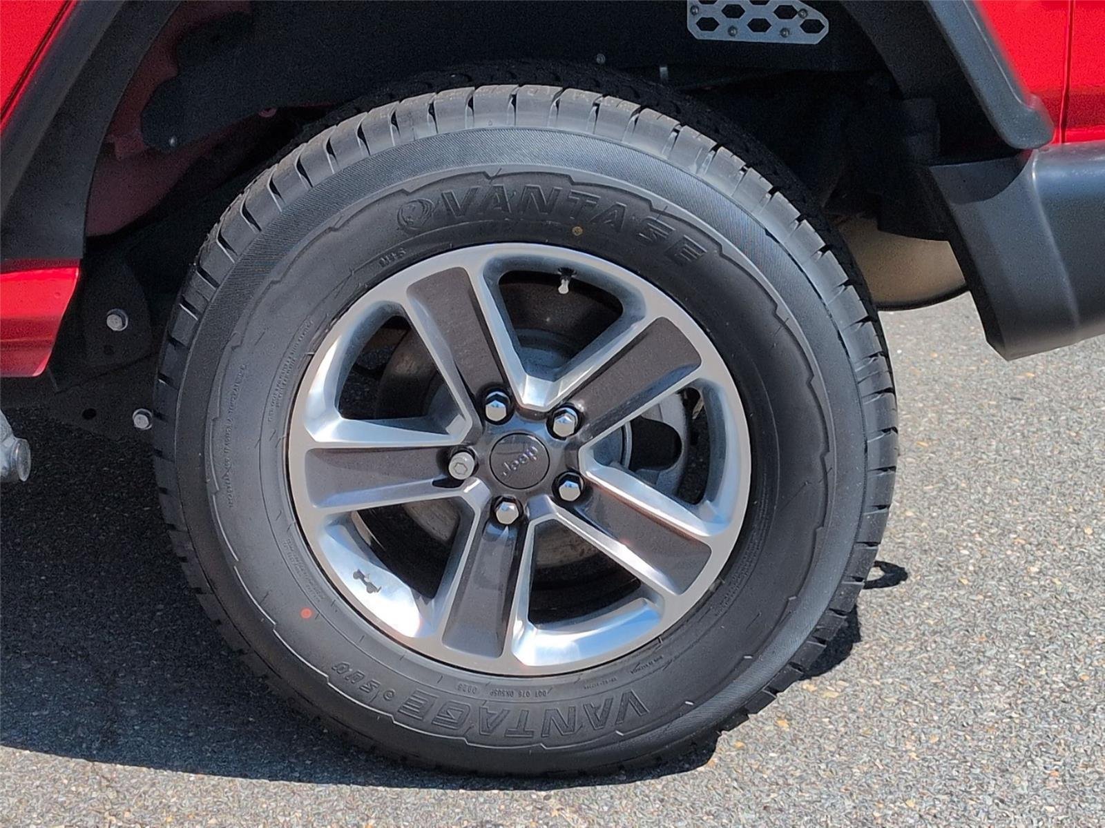 Used 2020 Firecracker Red Clearcoat Jeep North Edition image 11