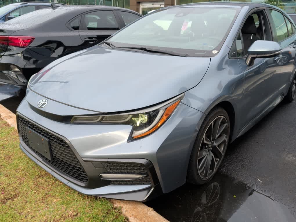 Used 2021 Celestite Toyota SE image 2