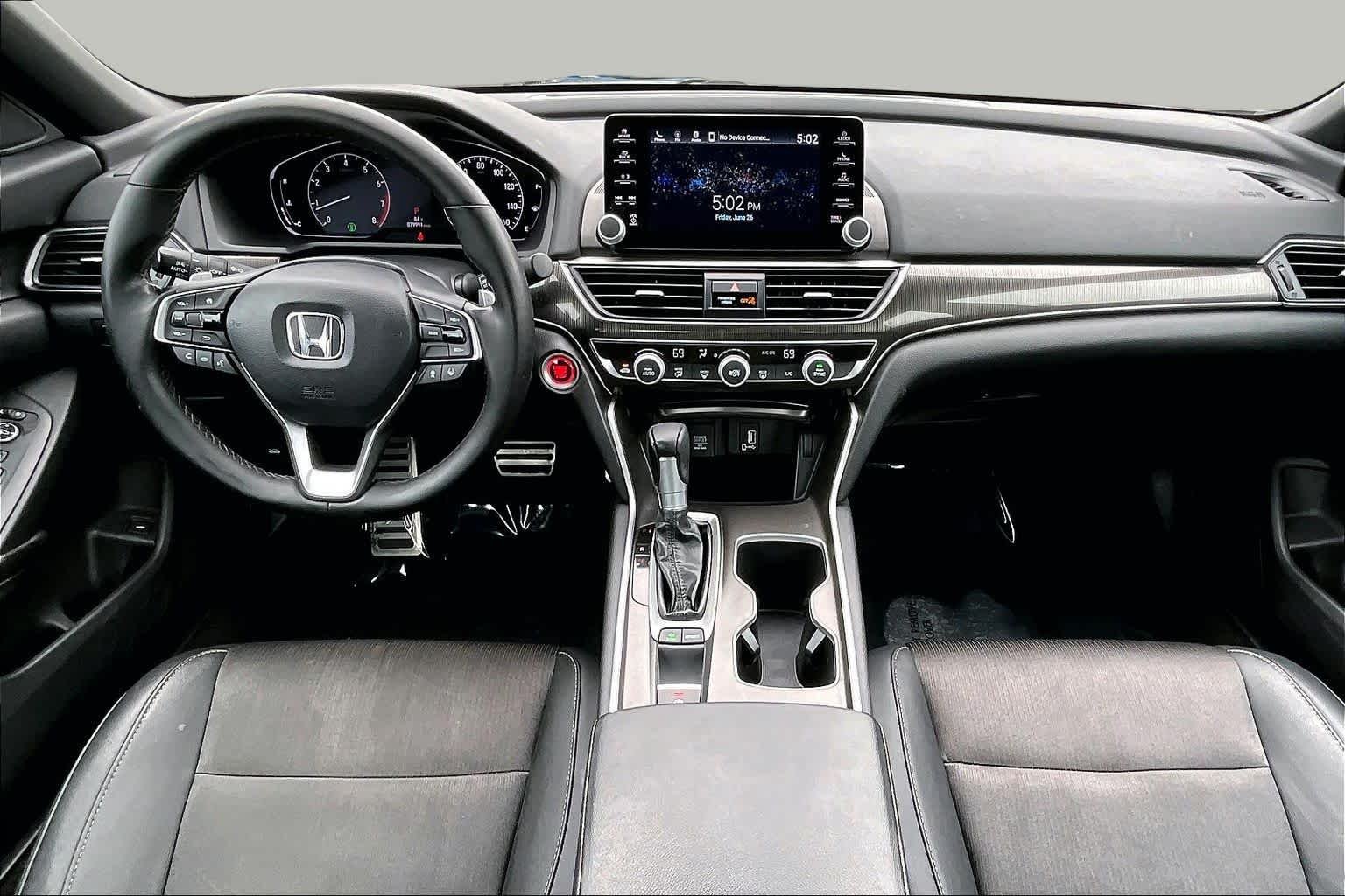Used 2020 Crystal Black Pearl Honda Sport image 16