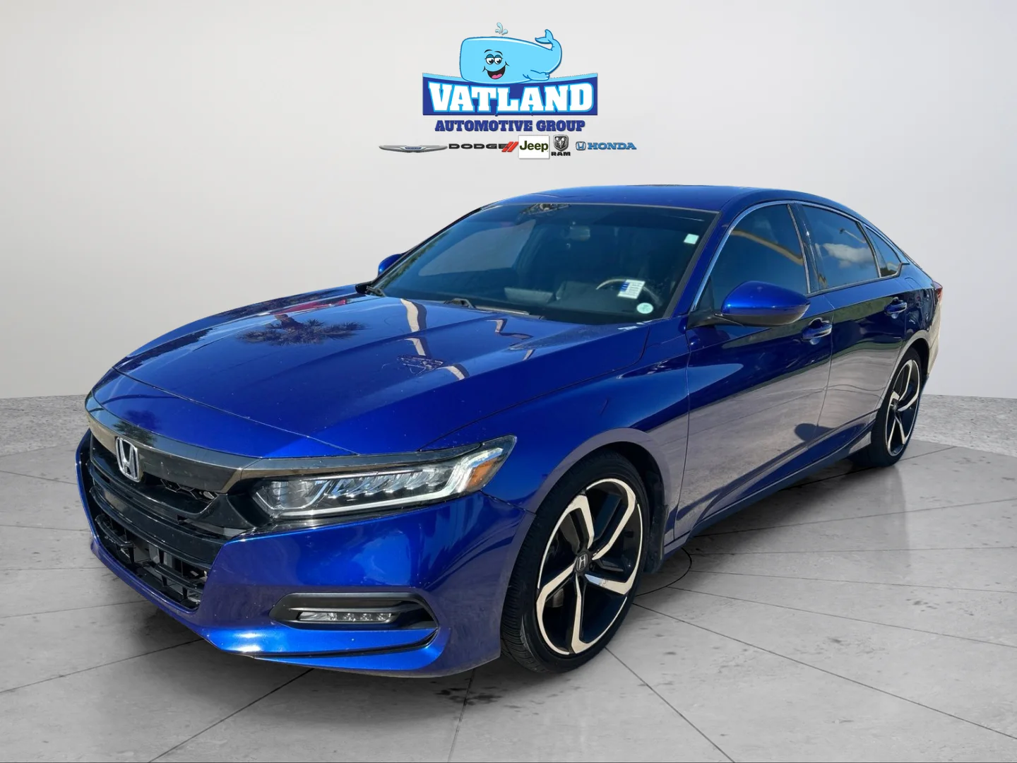 Certified Used 2019 Still Night Pearl Honda Sport image 1