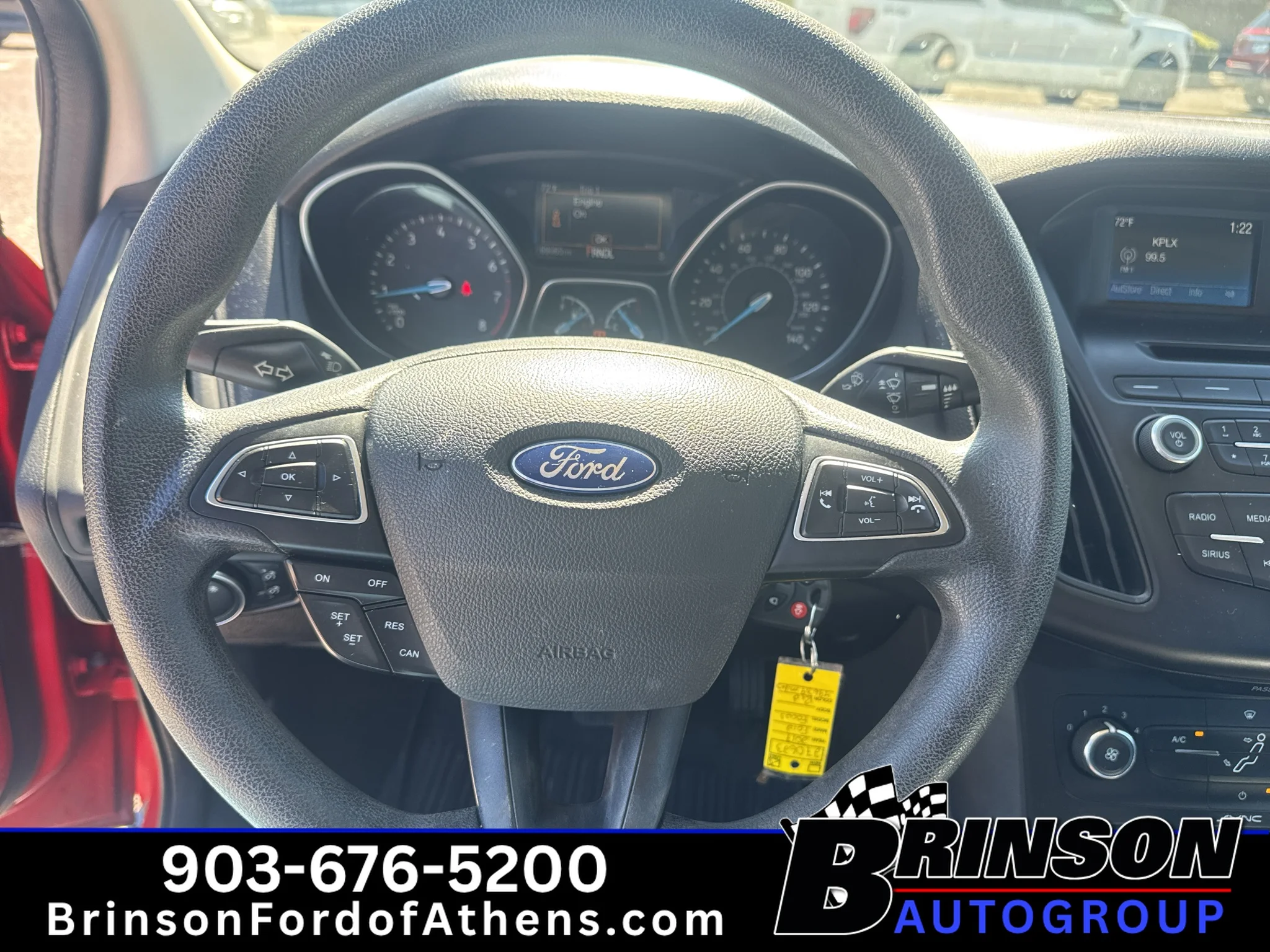 Used 2017 Race Red Ford SE image 15