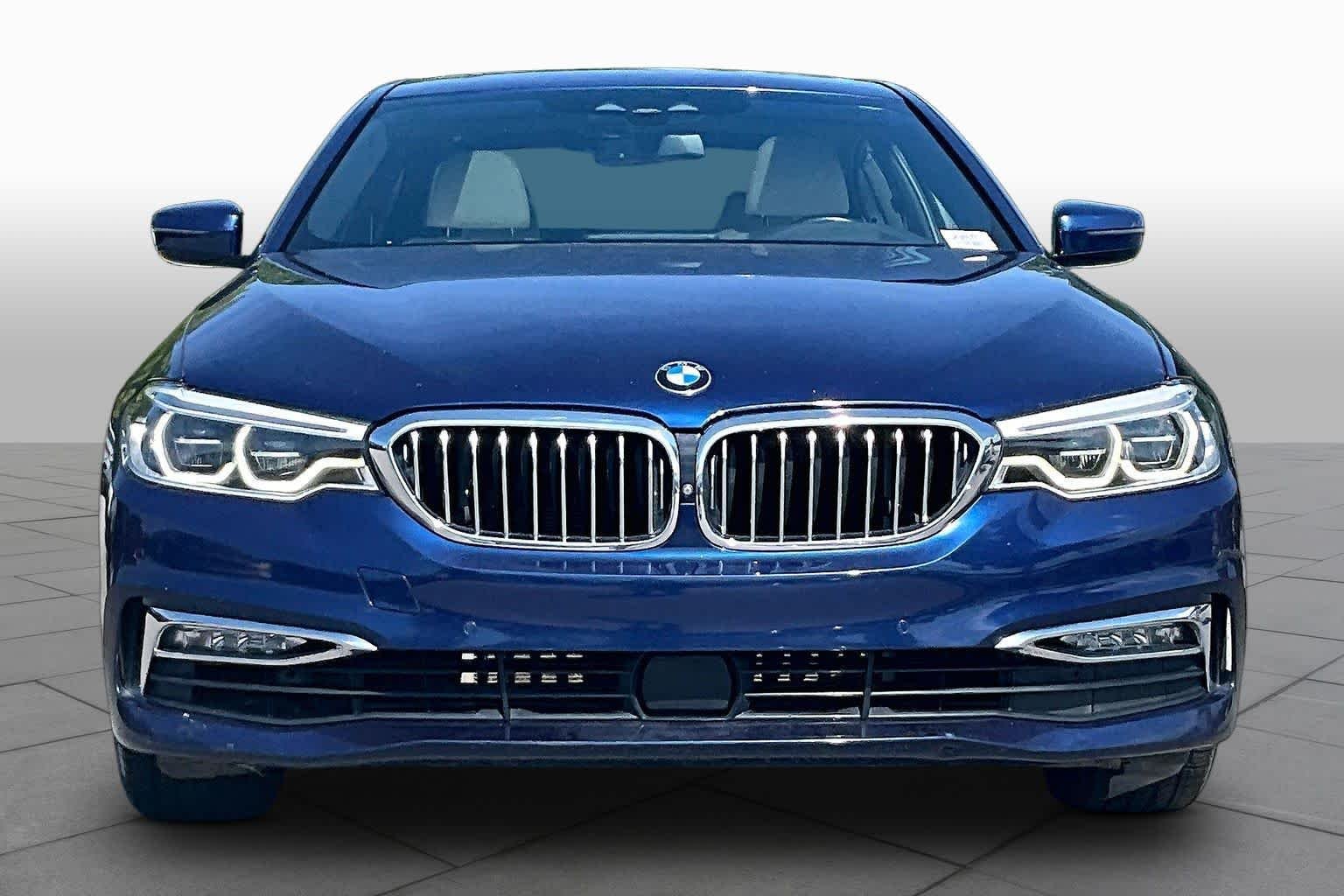 Used 2018 Mediterranean Blue Metallic BMW 530i image 3