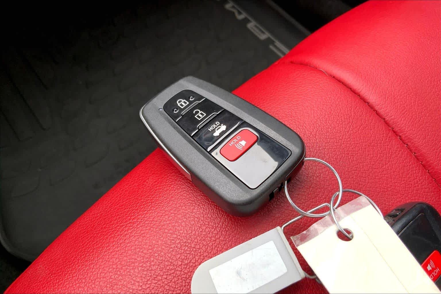 Used 2023 Celestial Silver Metallic Toyota Hybrid XSE image 15