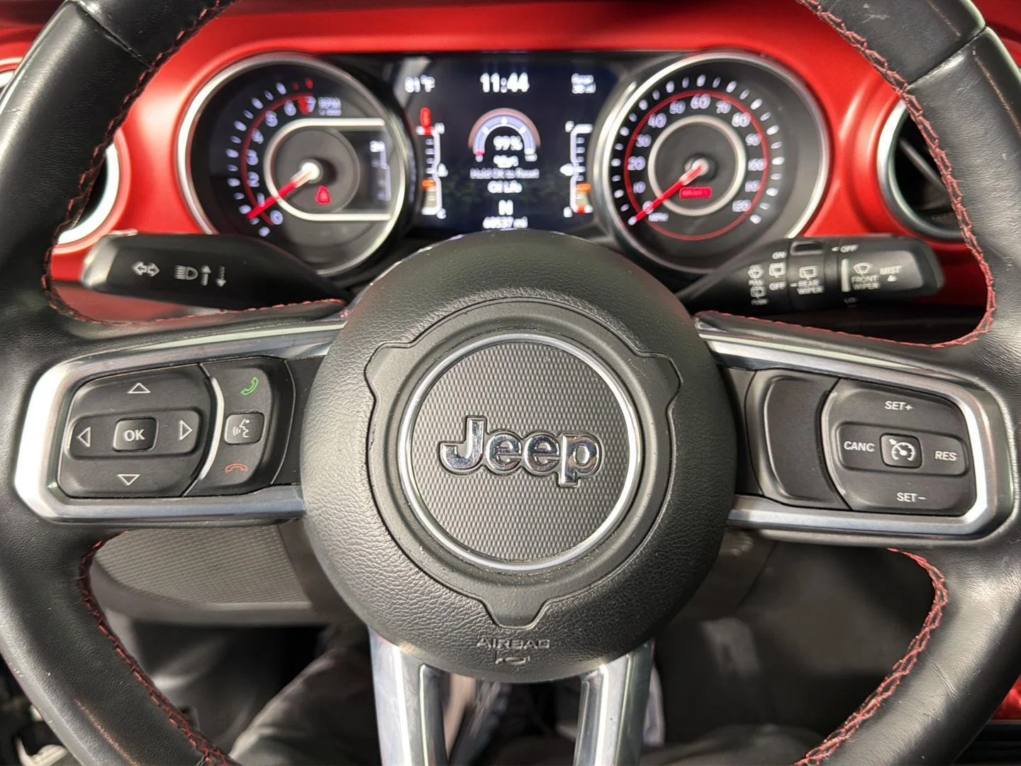 Used 2019 Black Clearcoat Jeep Rubicon image 49