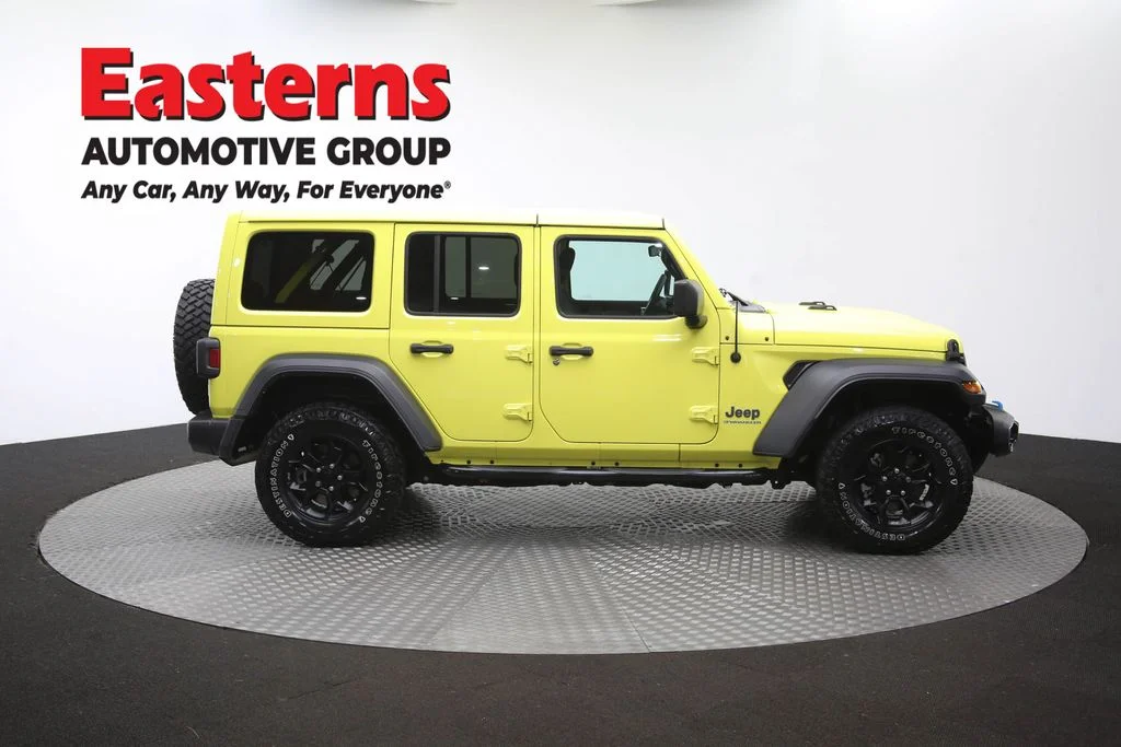 Used 2023 Yellow Jeep Willys 4xe image 45