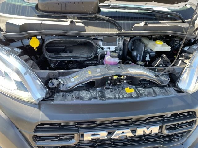 New 2024 Bright White Clear-Coat Exterior Paint RAM Super High Roof image 45