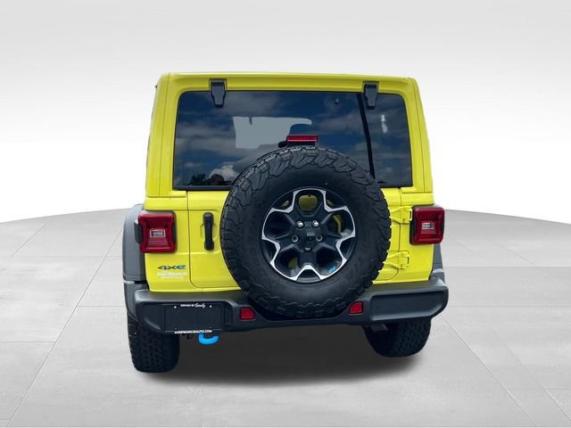 Used 2023 Yellow Jeep Rubicon 4xe image 4